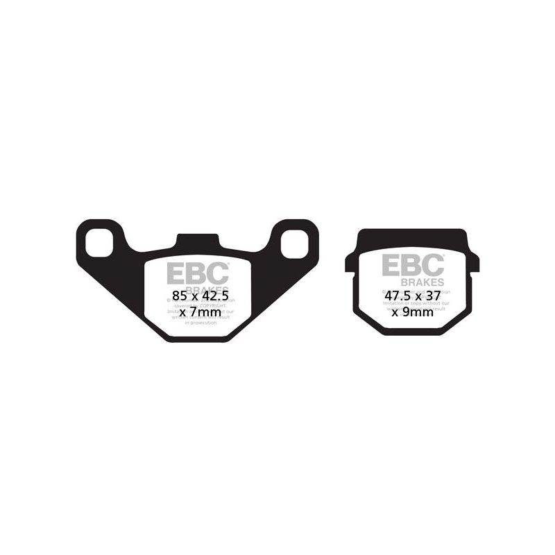 BRAKE PAD SFAC SERIES CARBON FIBER SCOOTER - 17200405