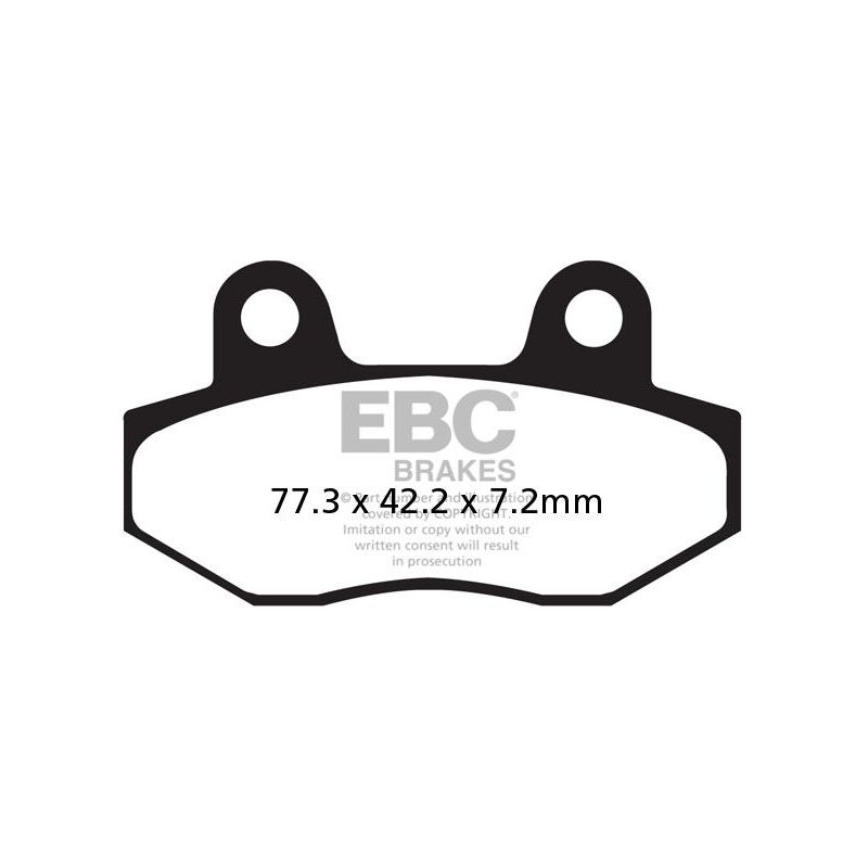 BRAKE PAD SFAC SERIES CARBON FIBER SCOOTER - 17200406