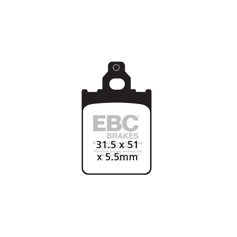 BRAKE PAD SFAC SERIES CARBON FIBER SCOOTER - 17200415
