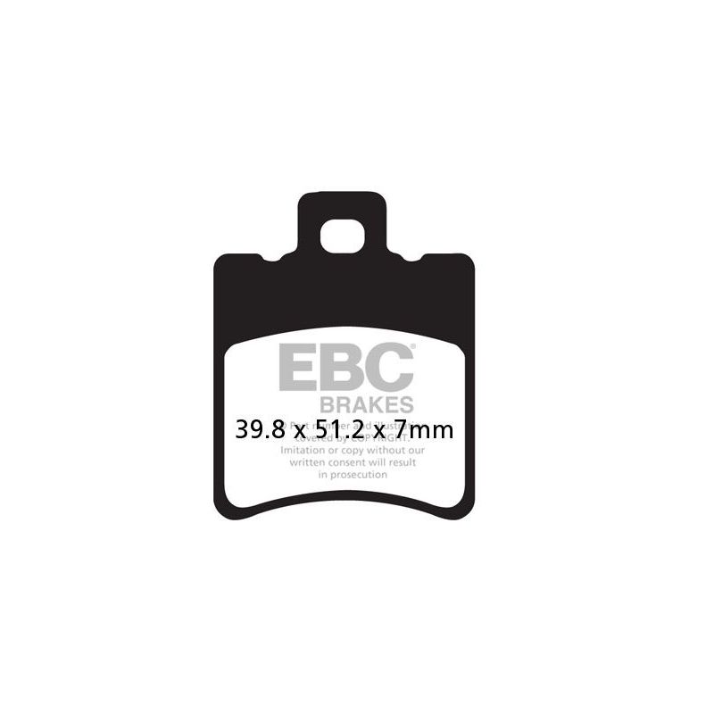 BRAKE PAD SFAC SERIES CARBON FIBER SCOOTER - 17200416