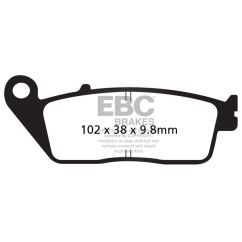 BRAKE PAD SFAC SERIES CARBON FIBER SCOOTER - 17200418