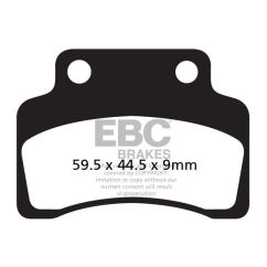 BRAKE PAD SFAC SERIES CARBON FIBER SCOOTER - 17200422