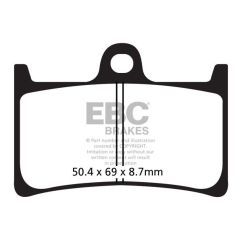 BRAKE PAD SFAC SERIES CARBON FIBER SCOOTER - 17200423