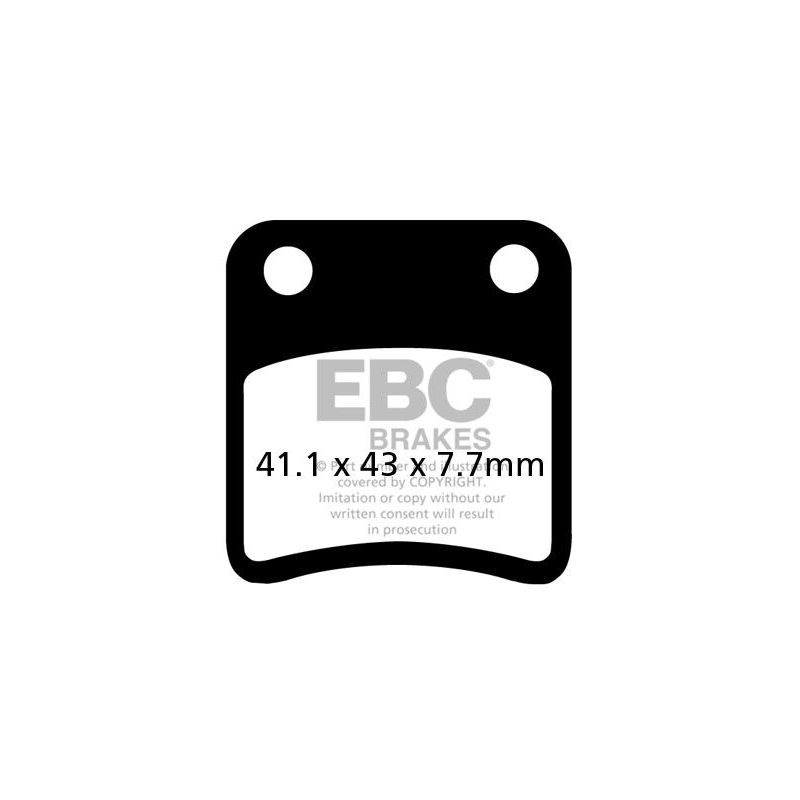 BRAKE PAD SFAC SERIES CARBON FIBER SCOOTER - 17200425