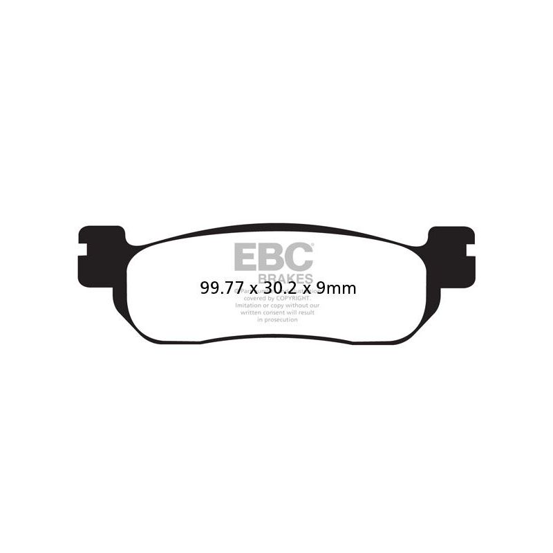 BRAKE PAD SFAC SERIES CARBON FIBER SCOOTER - 17200429