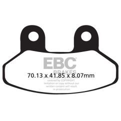 BRAKE PAD SFAC SERIES CARBON FIBER SCOOTER - 17200434
