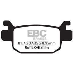 BRAKE PAD SFAC-SERIES CARBON SCOOTER - 17200448