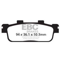BRAKE PAD SFAC-SERIES CARBON SCOOTER - 17200451