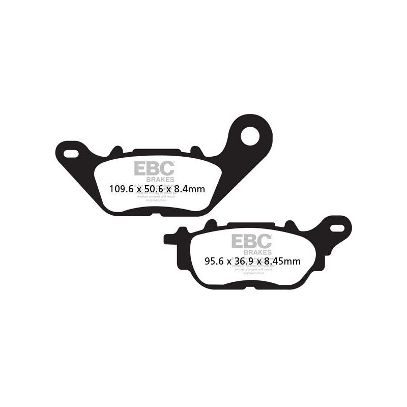 BRAKE PAD SFAC-SERIES CARBON SCOOTER - 17200576