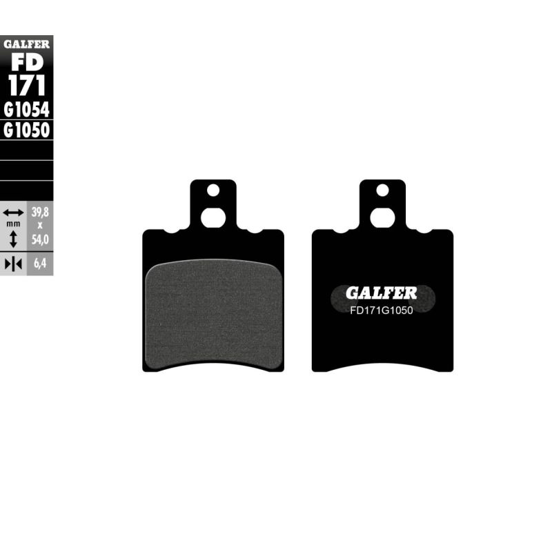 BRAKE PAD SCOOTER ORGANIC - 17200657