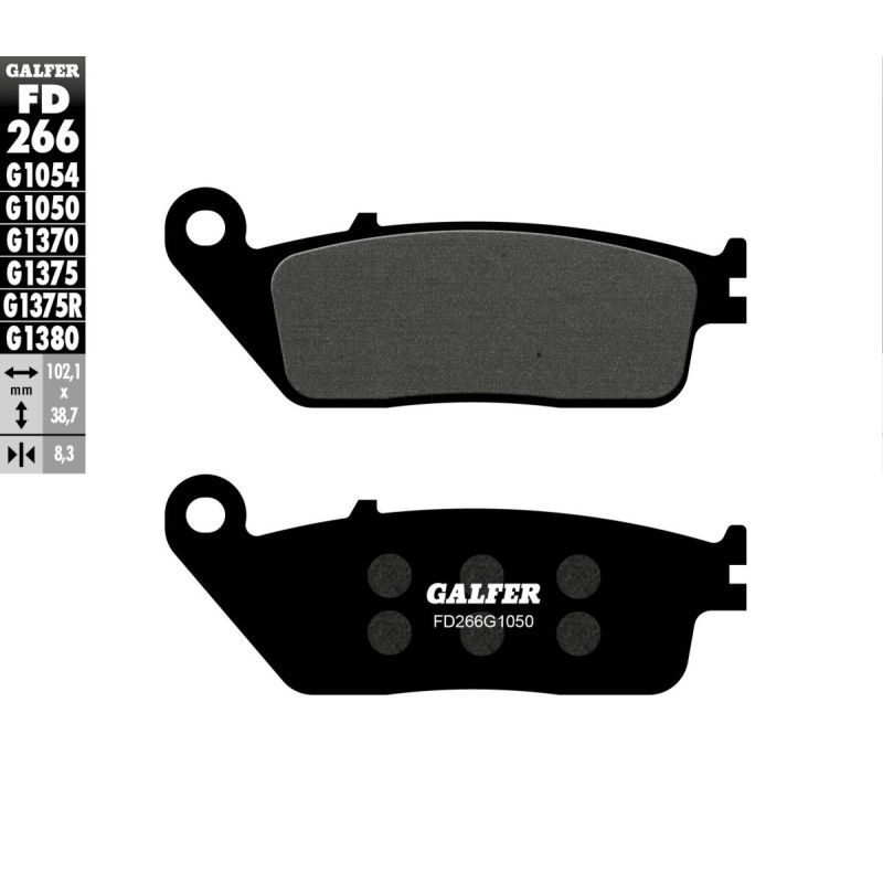 BRAKE PAD SCOOTER ORGANIC - 17200659