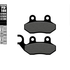 BRAKE PAD SCOOTER ORGANIC - 17200667