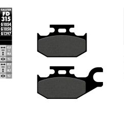 BRAKE PAD SCOOTER ORGANIC - 17200671