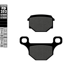 BRAKE PAD SCOOTER ORGANIC - 17200679