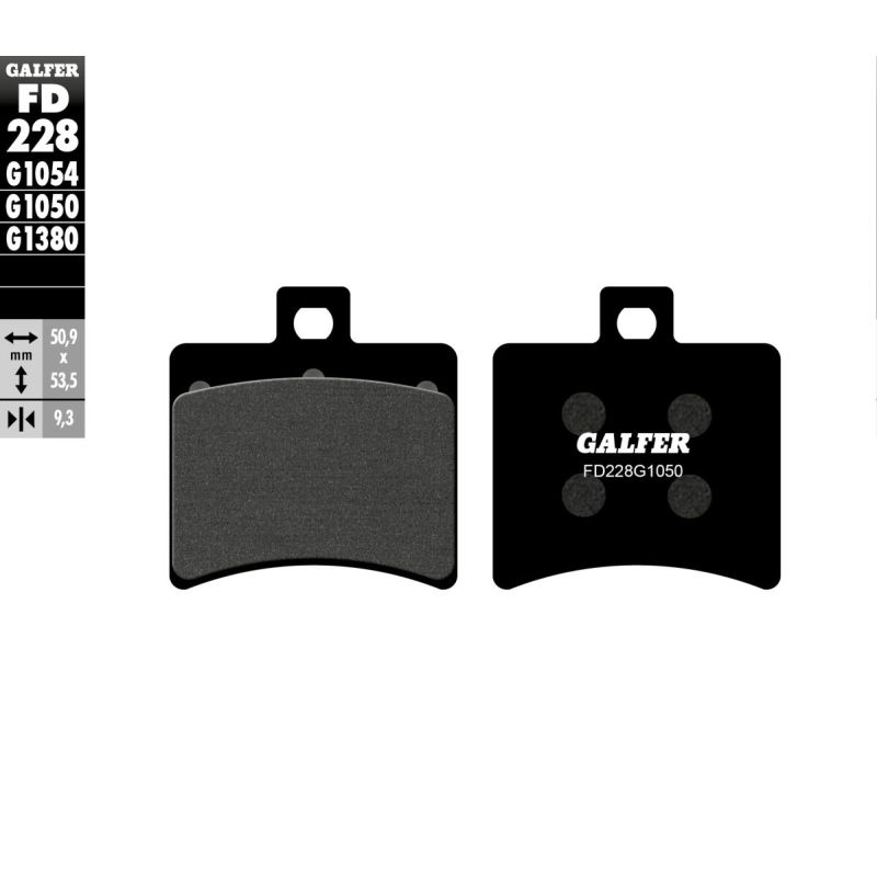 BRAKE PAD SCOOTER ORGANIC - 17200684