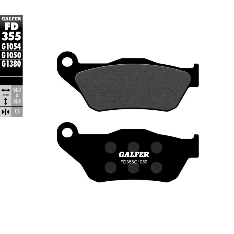 BRAKE PAD SCOOTER ORGANIC - 17200685
