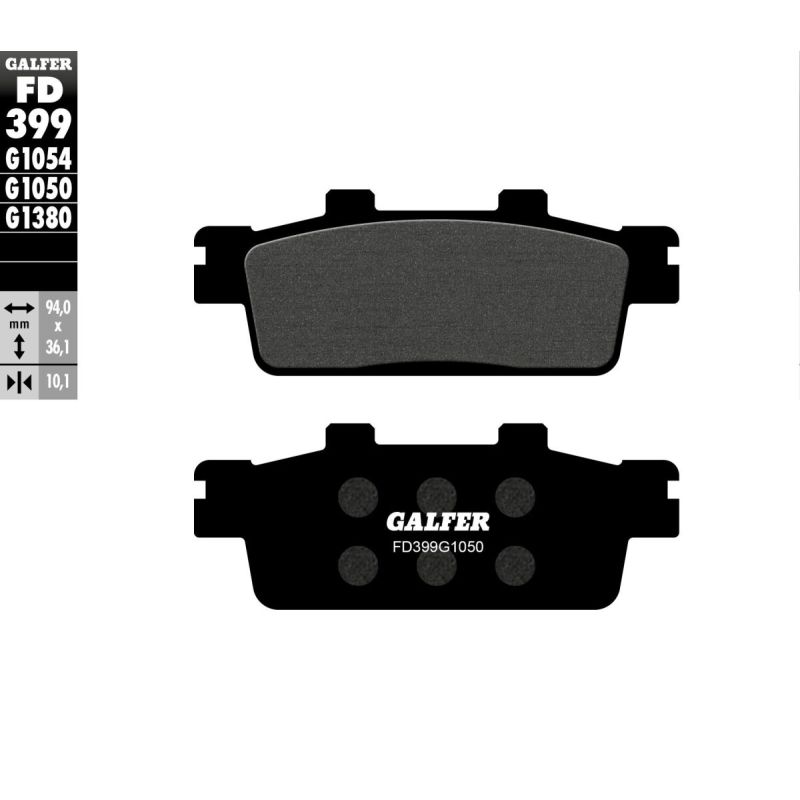 BRAKE PAD SCOOTER ORGANIC - 17200690