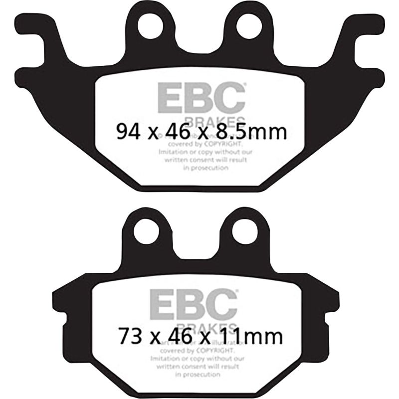 BRAKE PAD CARBON SCOOTER