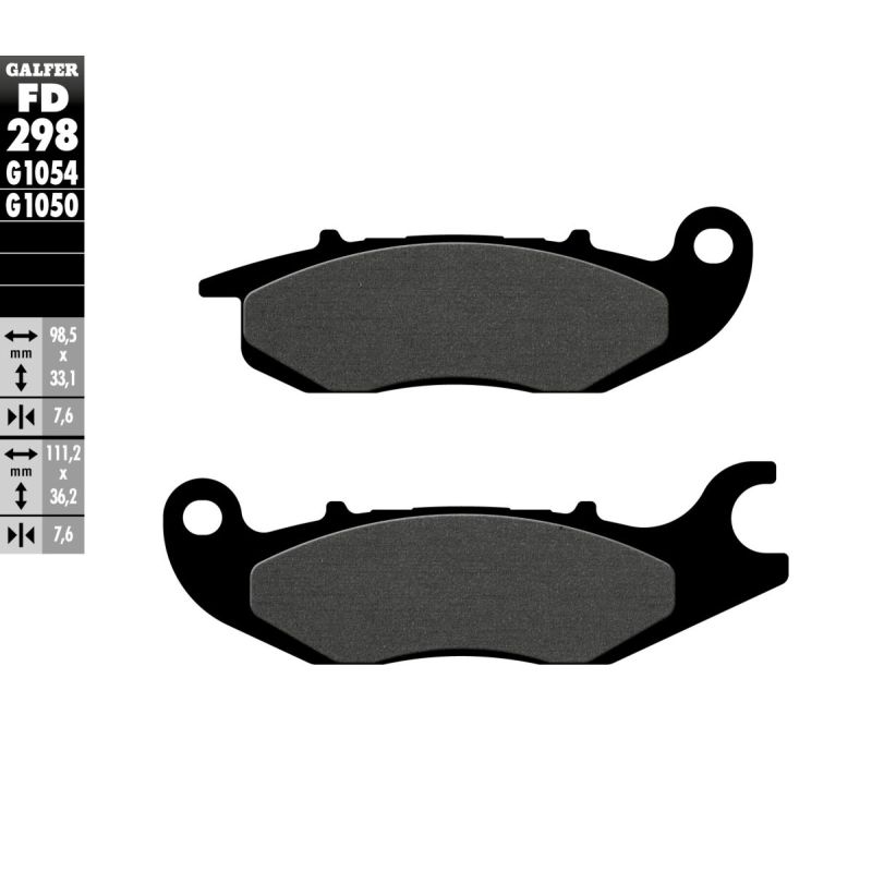 BRAKE PAD SCOOTER ORGANIC - 17200700