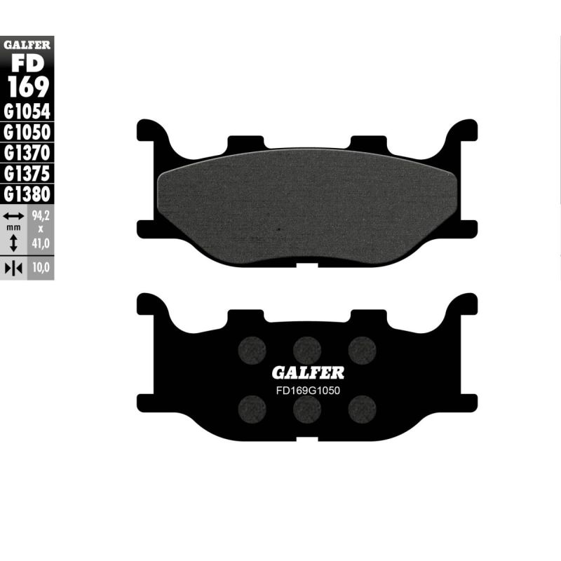 BRAKE PAD SCOOTER ORGANIC - 17200706