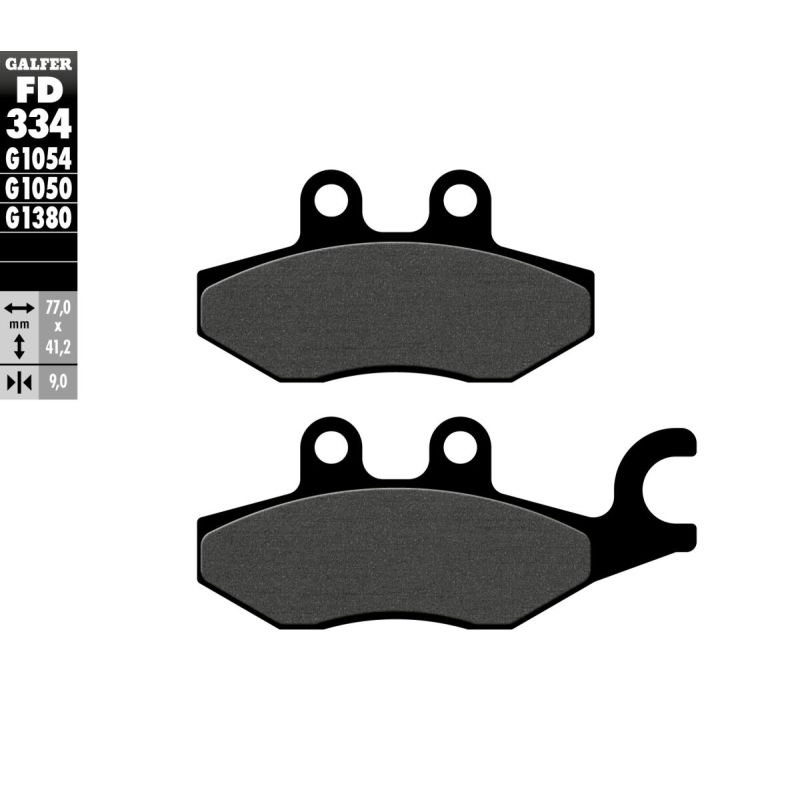 BRAKE PAD SCOOTER ORGANIC - 17200712