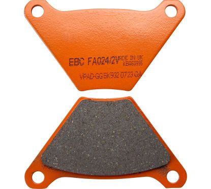 BRAKE PAD FA-V SERIES SINTERED METAL/ORGANIC COMPOUND - 17211373