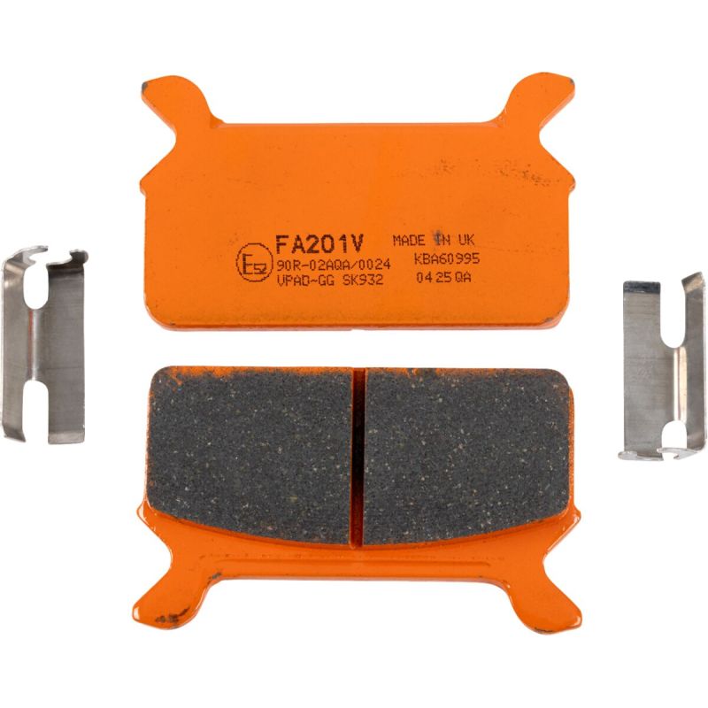 BRAKE PAD FA-V SERIES SINTERED METAL/ORGANIC COMPOUND - 17211414