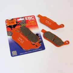 BRAKE PAD FA-V SERIES SINTERED METAL/ORGANIC COMPOUND - 17211964