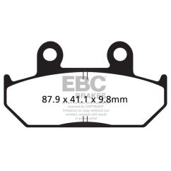 BRAKE PAD FA-V SERIES SINTERED METAL/ORGANIC COMPOUND - 17211964
