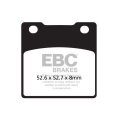 BRAKE PAD FA-V SERIES SINTERED METAL/ORGANIC COMPOUND - 17211967