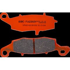 BRAKE PAD FA-V SERIES SINTERED METAL/ORGANIC COMPOUND - 17211972
