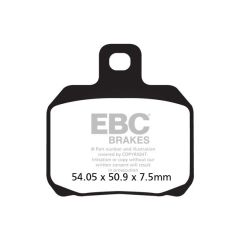 BRAKE PAD FA-V SERIES SINTERED METAL/ORGANIC COMPOUND - 17211976
