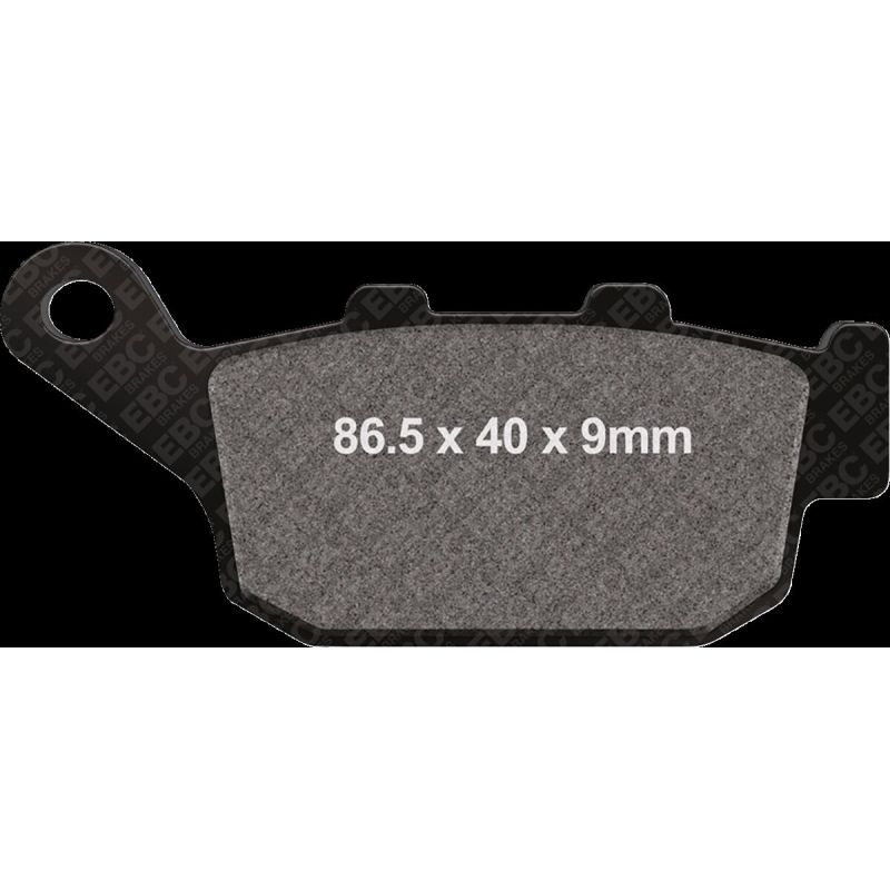BRAKE PAD FA-V SERIES SINTERED METAL/ORGANIC COMPOUND - 17211983