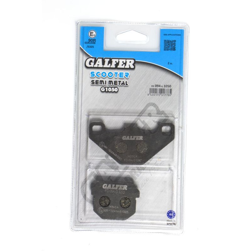 BRAKE PAD SEMI METALLIC SCOOTER - 17213516