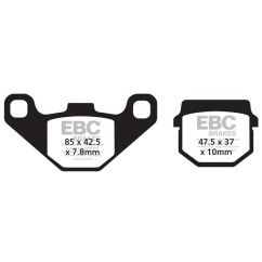 BRAKE PAD SFA-HH SERIES SINTERED METAL - 17212069