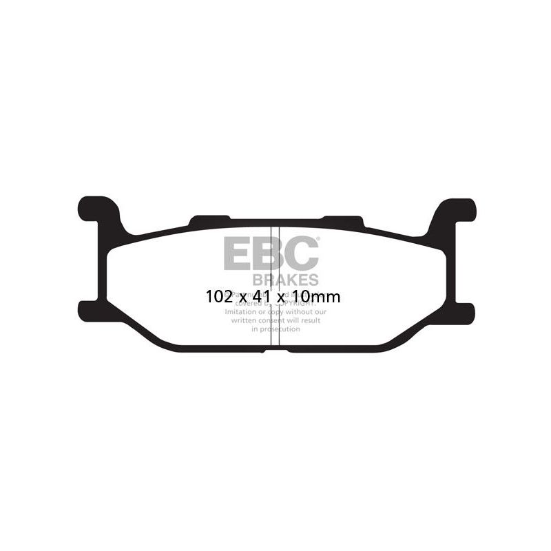 BRAKE PAD SFA-HH SERIES SINTERED METAL SCOOTER - 17212075