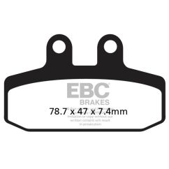 BRAKE PAD SFA-HH SERIES SINTERED METAL SCOOTER - 17212082