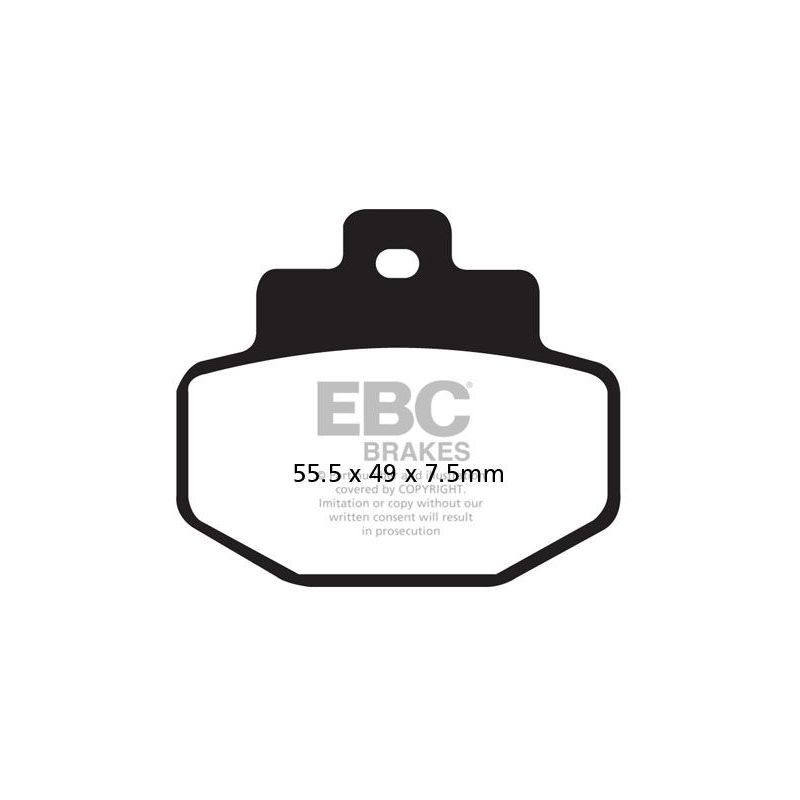 BRAKE PAD SFA-HH SERIES SINTERED METAL SCOOTER - 17212091