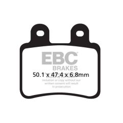 BRAKE PAD SFA-HH SERIES SINTERED METAL SCOOTER - 17212093