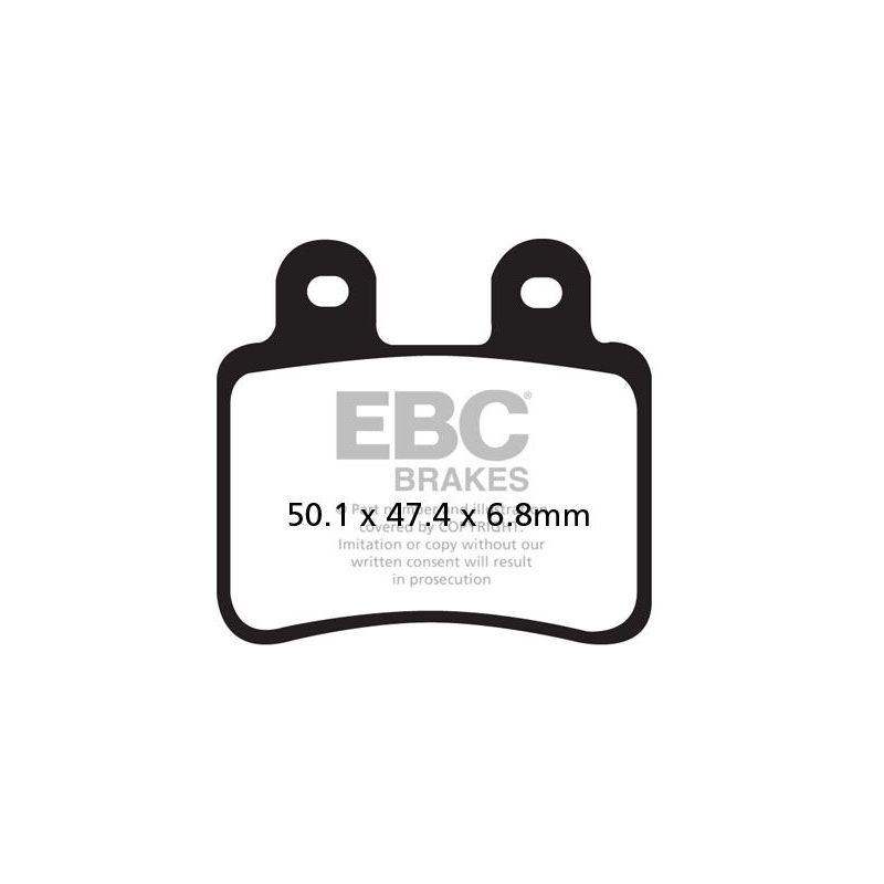BRAKE PAD SFA-HH SERIES SINTERED METAL SCOOTER - 17212093