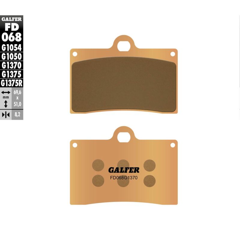 BRAKE PAD SINTER - 17213202