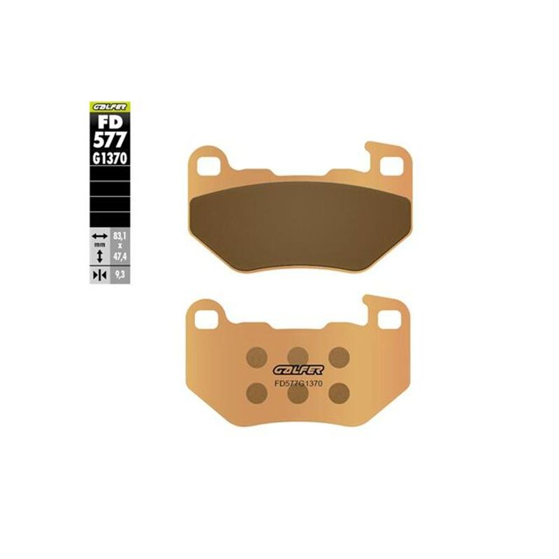 BRAKE PAD SINTER - 17213722