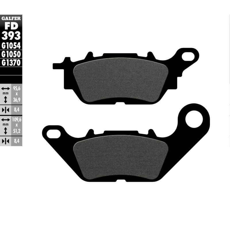 BRAKE PAD SEMI METAL - 17200682