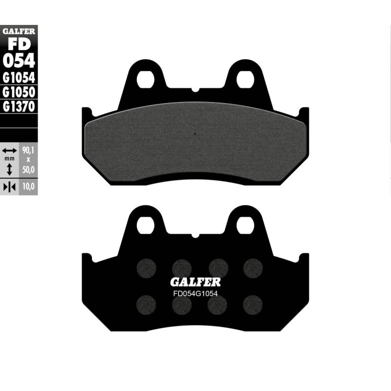 BRAKE PAD SEMI METAL - 17200702