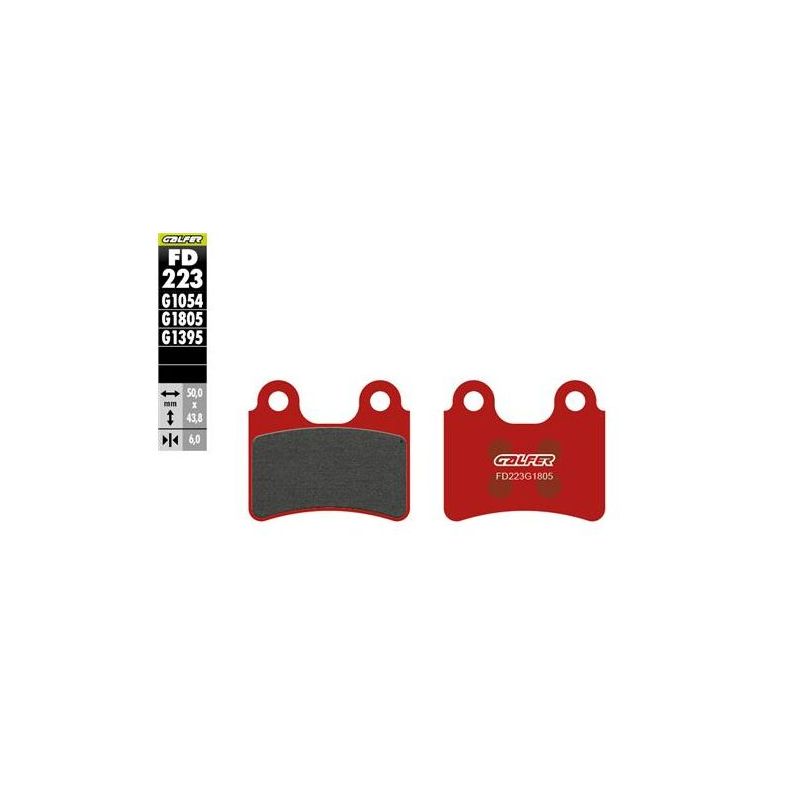 BRAKE PAD SEMI METALLIC - 17201205