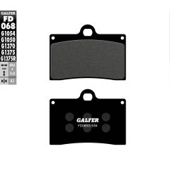 BRAKE PAD SEMI METAL - 17213538