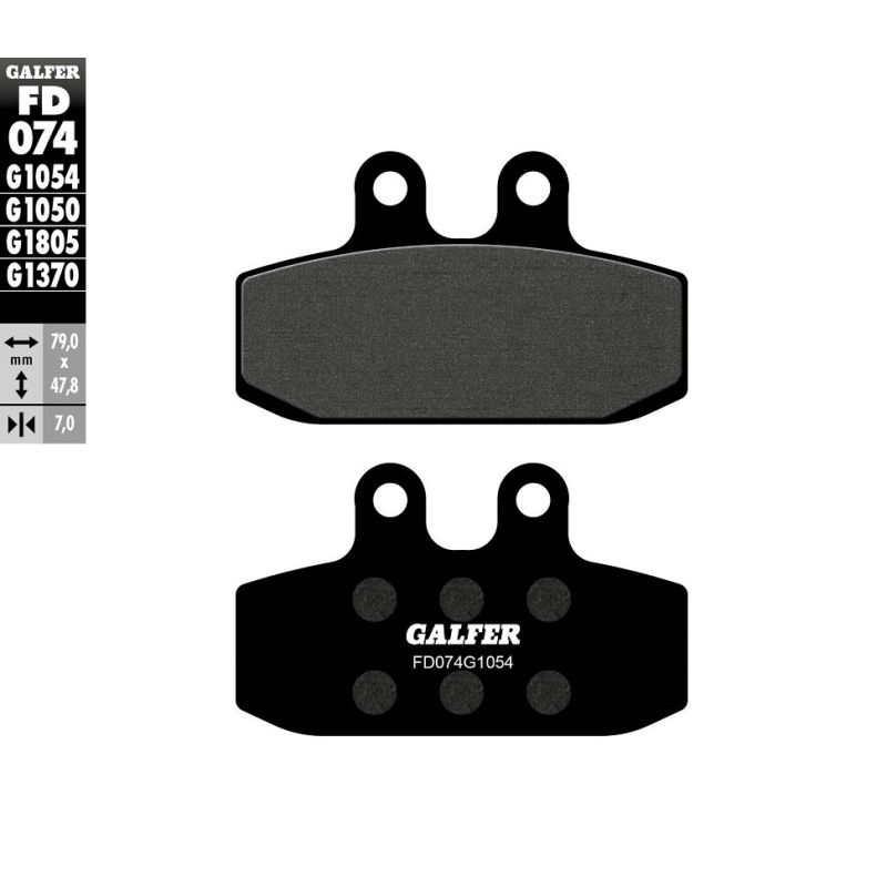 BRAKE PAD SEMI METAL - 17213556