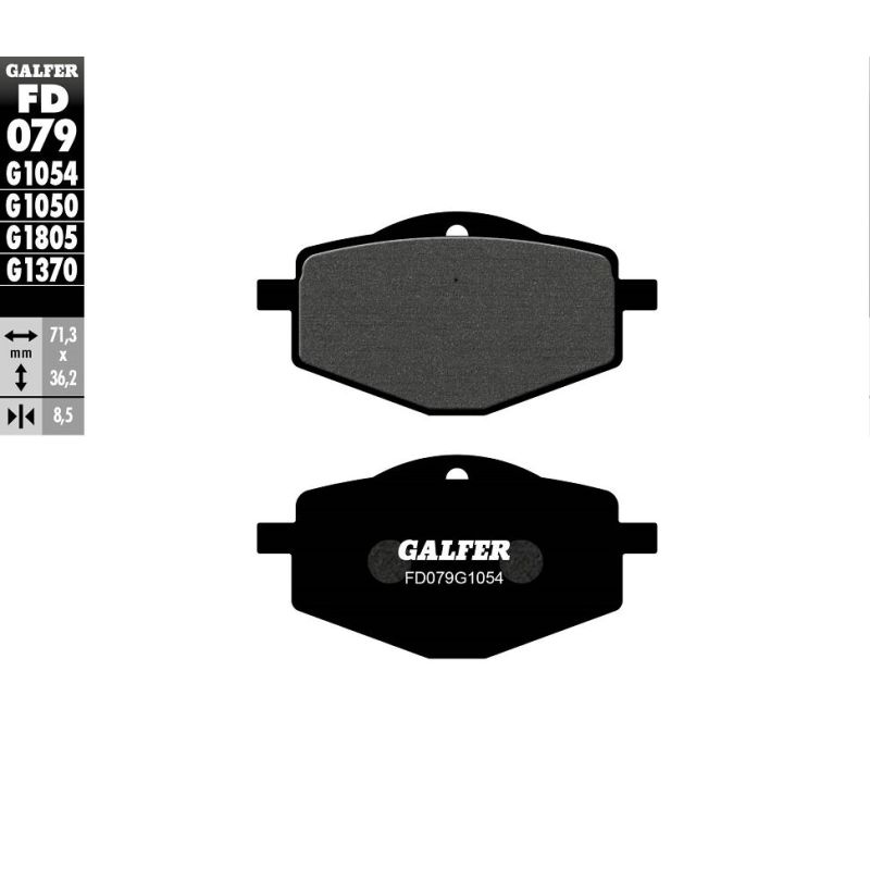 BRAKE PAD SEMI METAL - 17213557