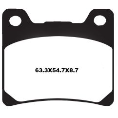 BRAKE PAD CERAMIC - 17220887