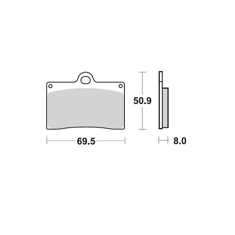 BRAKE PAD CERAMIC - 17220889